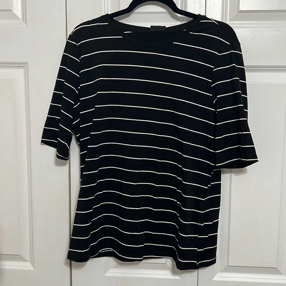 XXL Who What Wear striped tee